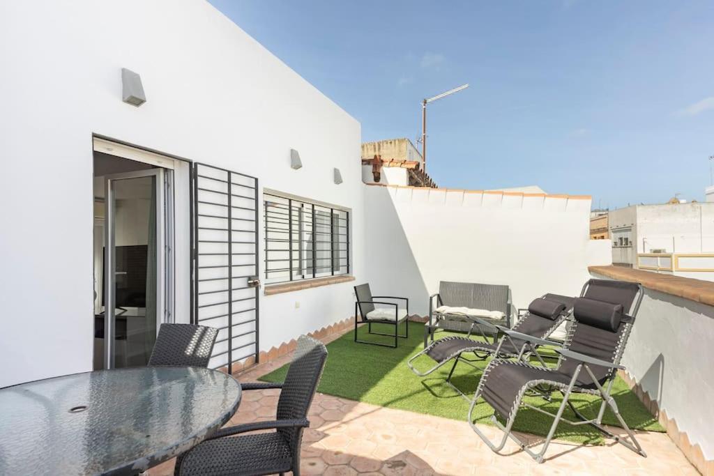 Duplex Con Terrazas En El Centro El Puerto De Santa Maria Apartment Екстериор снимка